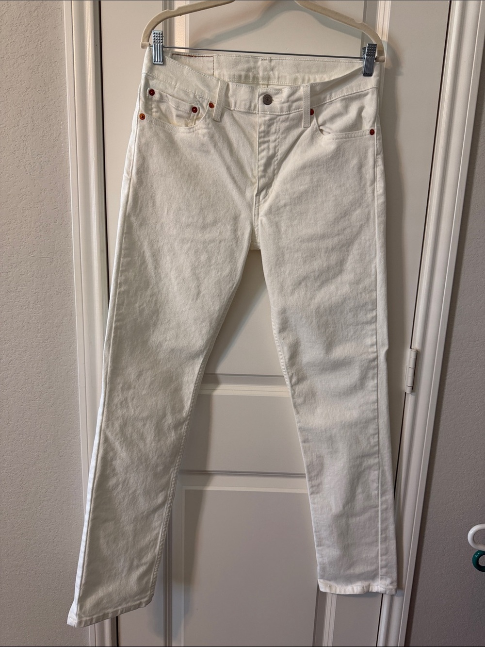 Levi's Women’s White Skinny Jeans